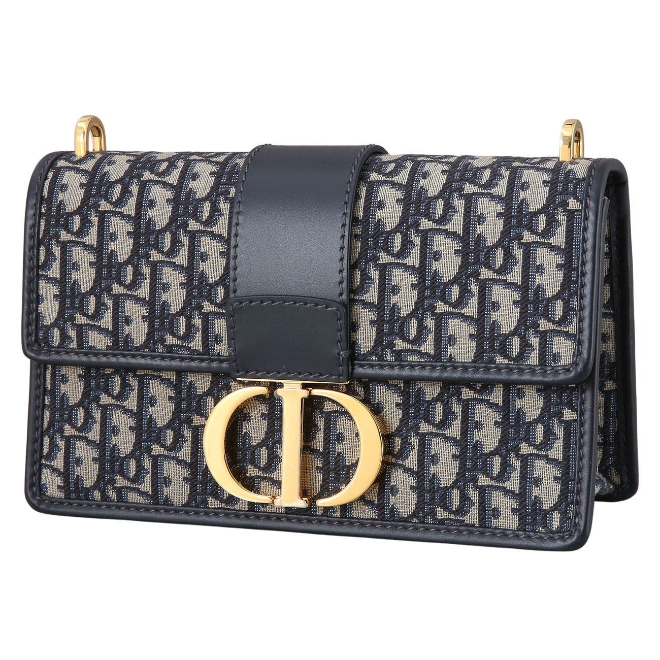 CHRISTIAN DIOR(USED)크리스찬 디올 오블리크 30 몽테인 체인 숄더백